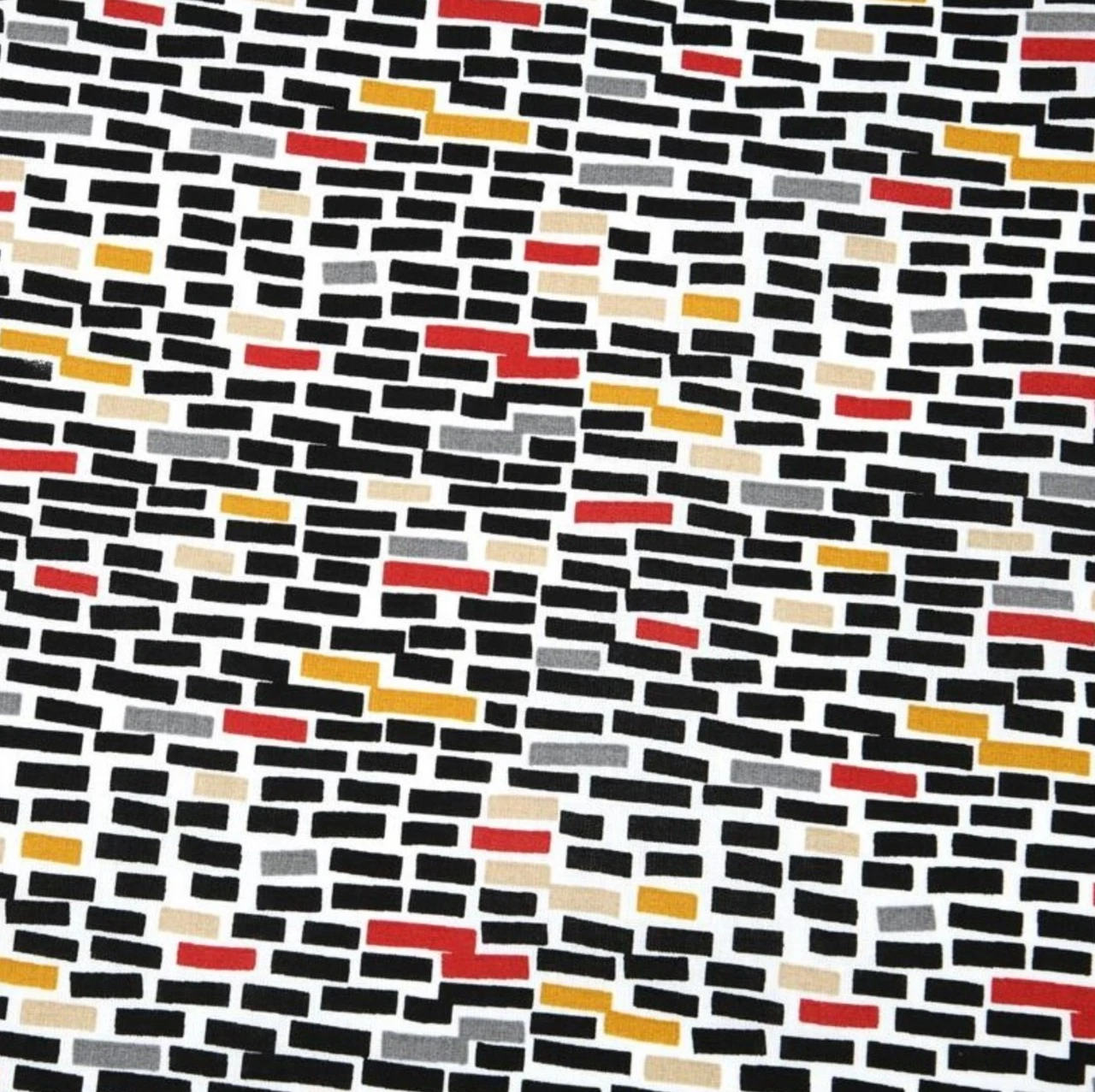 Tissu coton graphique 58x75 cm